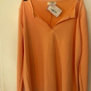 NaNa Orange Women's Top